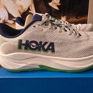 HOKA RINCON 4 1155130 PTYG Putty Grout Men's Road Running Shoes Size 11 NEW